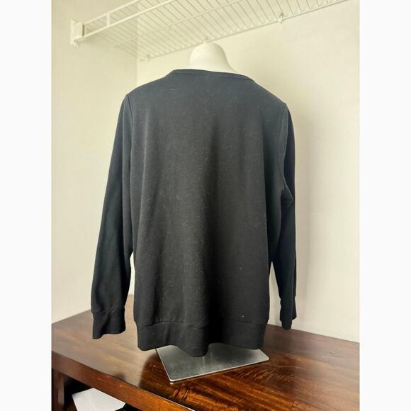 Torrid Black with Rhinestones Sweaters Size 3X - Picture 8 of 10